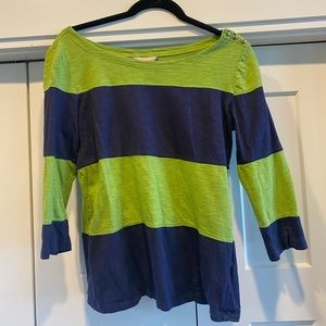 Banana Republic Size Medium 3/4 sleeve shirt